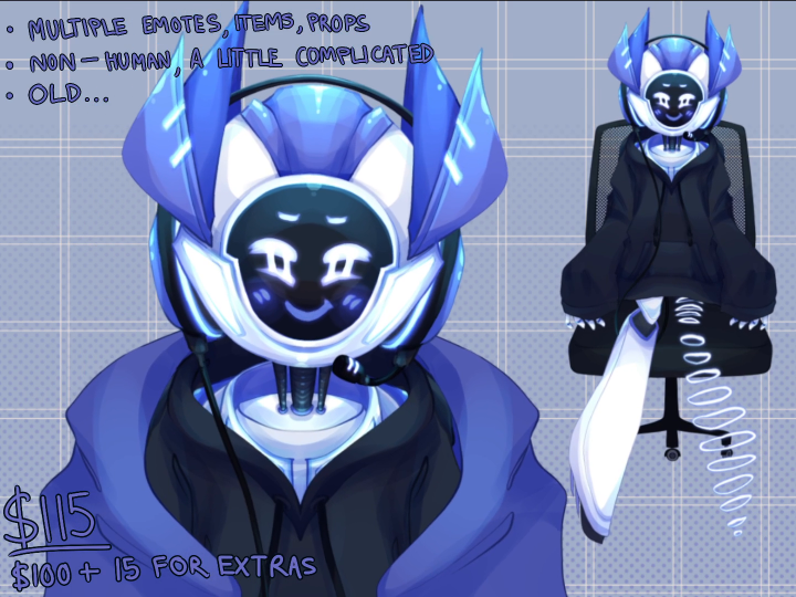 Live2D Commission Robot Example